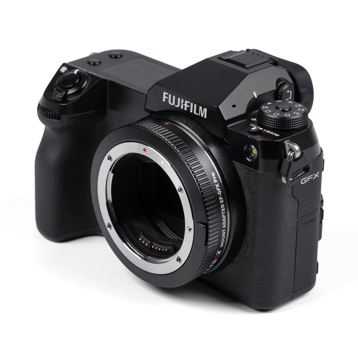 Viltrox EF-GFX PRO Objektiv-Adapter – Autofokus – für Fujifilm GFX (Canon EF/EF-S Objektive) – Schwarz/Silber