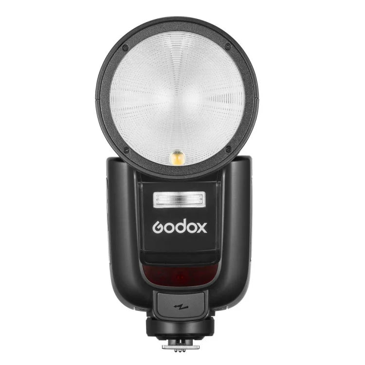 Godox V1 PRO Aufsteckblitz – TTL, 2980 mAh Akku, 1,5 s Blitzfolgezeit – für OM-System, Panasonic