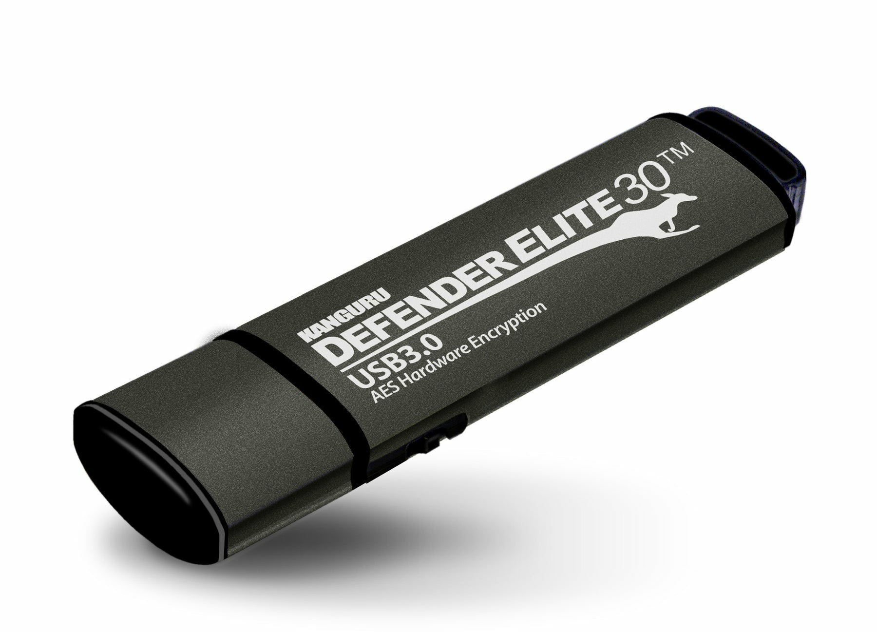 iStorage Kanguru Defender Elite30 – 512 GB, USB 3.2 Gen 1 (USB-A), Hardwareverschlüsselt, Schreibschutz