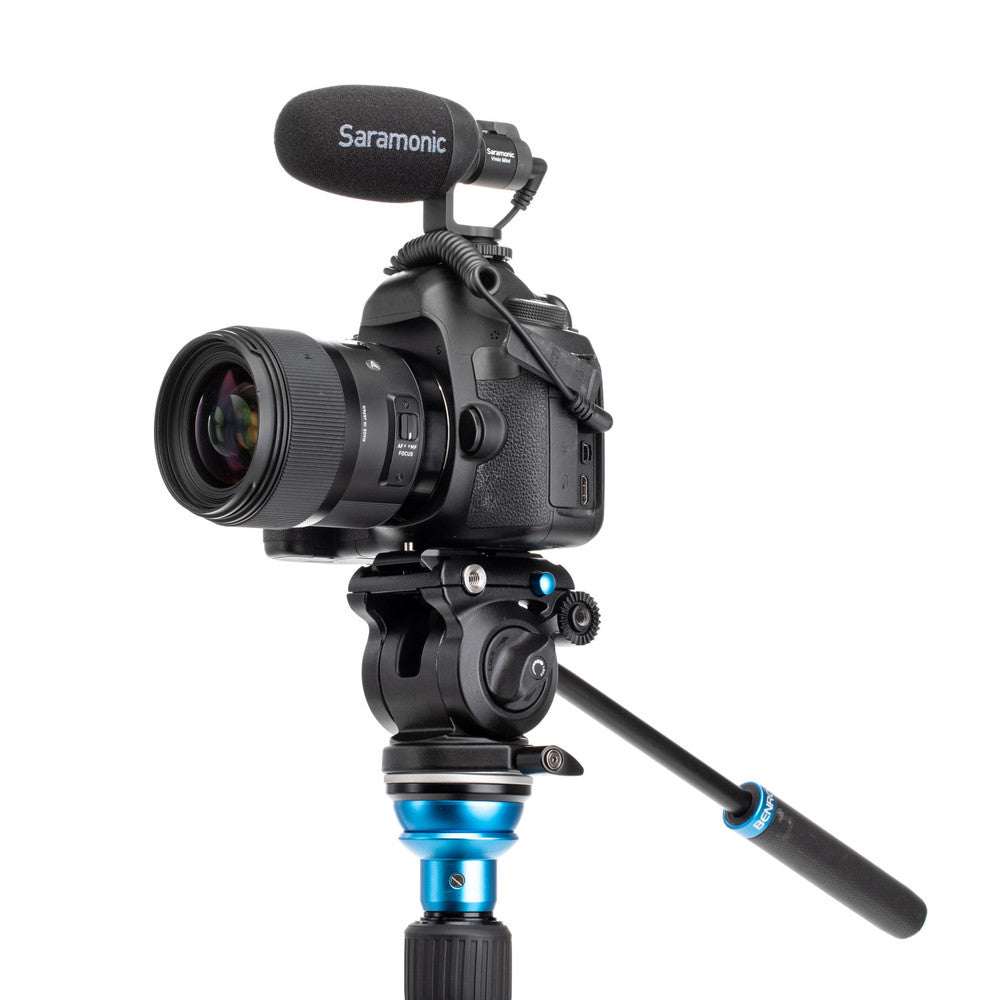 Benro C1683TS2PRO Aero Videostativ – 169 cm, 2,5 kg Traglast – Carbon, Schwarz