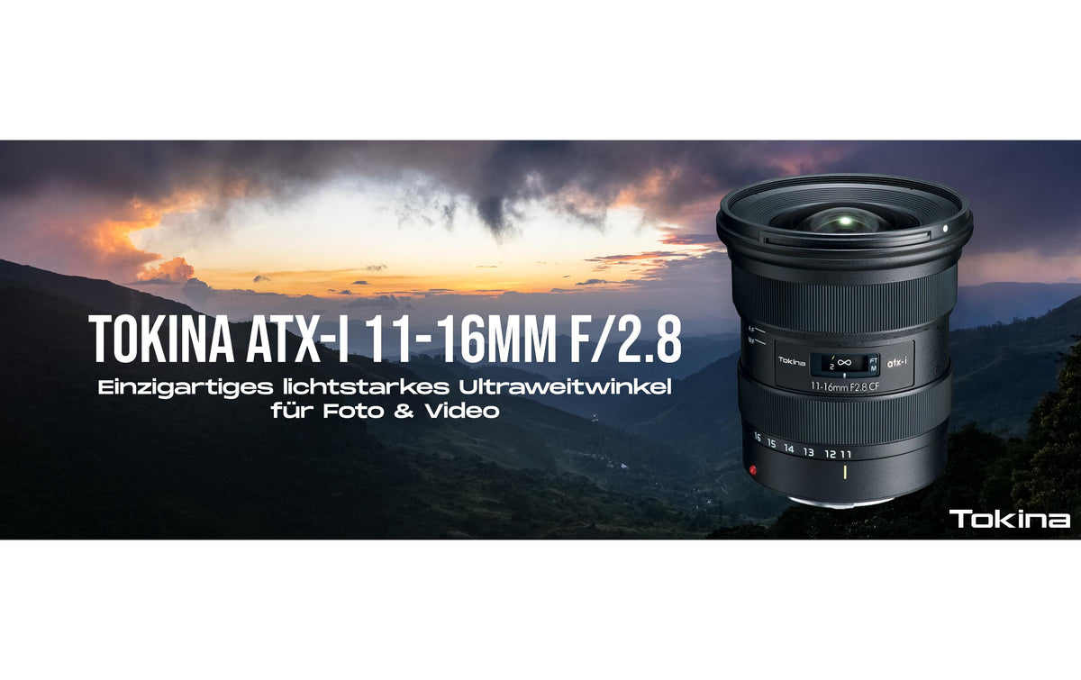 Tokina atx-i 11-16 mm f/2.8 Weitwinkel-Zoomobjektiv – für Nikon F