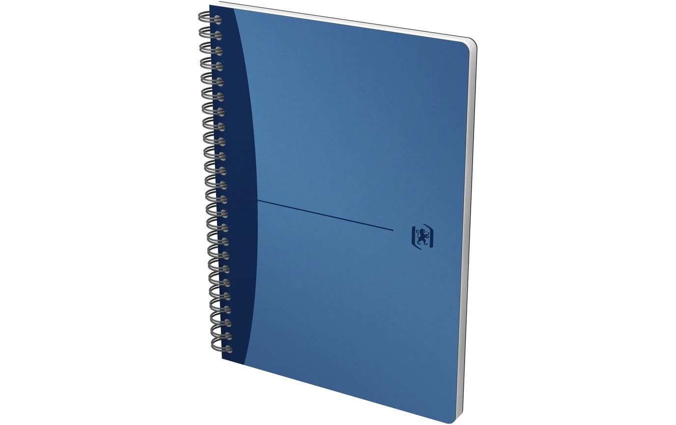 Elba Collegeblock Urban Mix, 90 Blatt, 90 g/m² – farbig sortiert (blau, grün, rot, lila, silber)