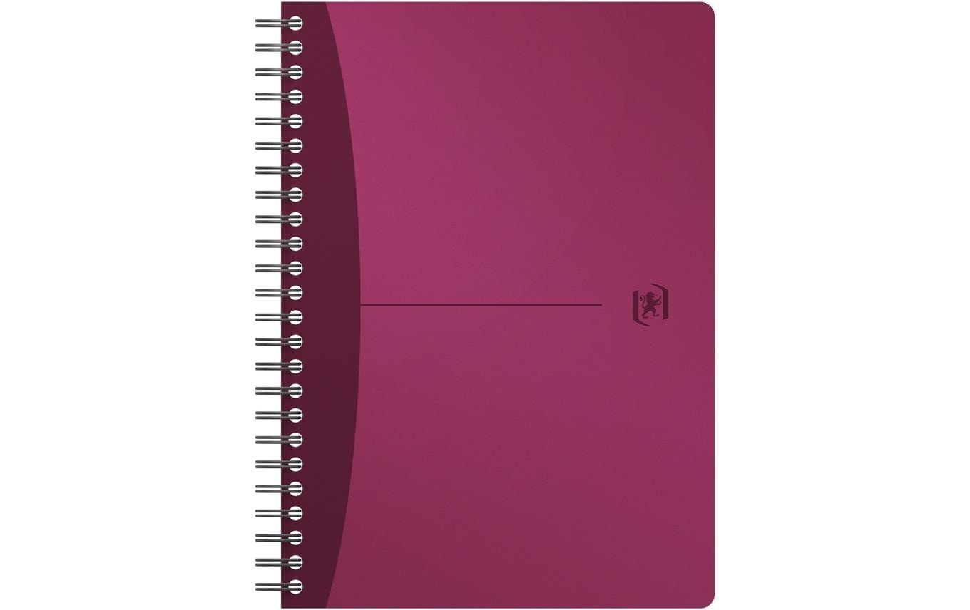 Elba Collegeblock Urban Mix, 90 Blatt, 90 g/m² – farbig sortiert (blau, grün, rot, lila, silber)