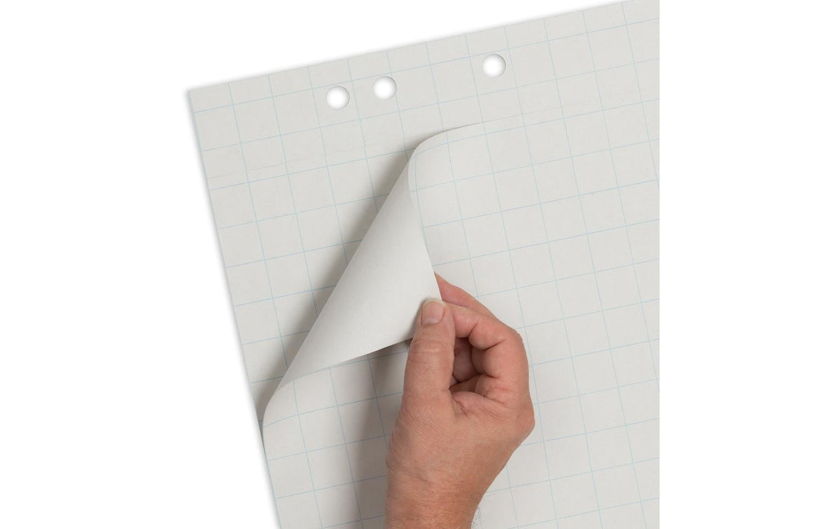 Landré Flipchartblock kariert – 65 × 98 cm, 20 Blatt, 5er Pack, 80 g/m²