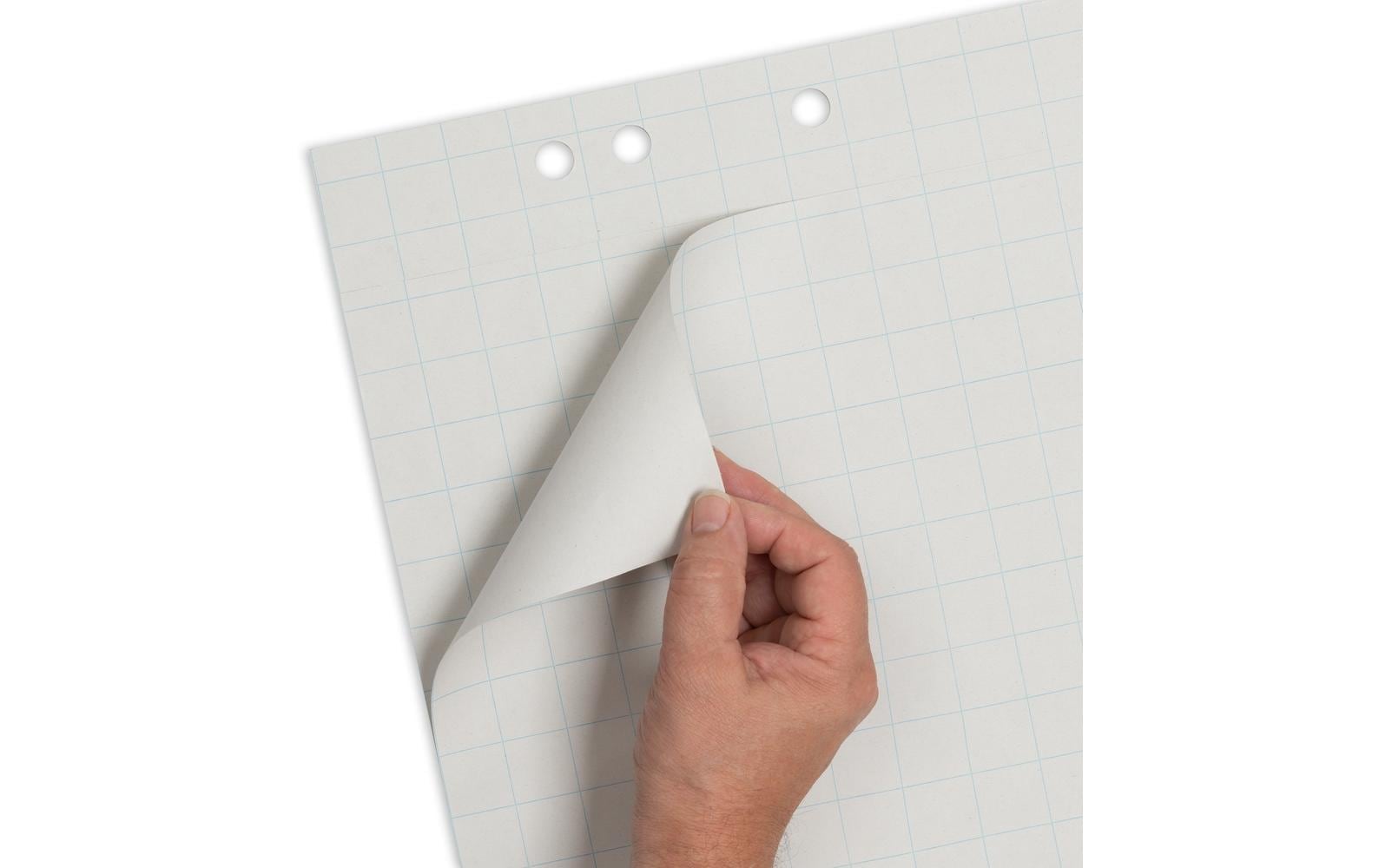 Landré Flipchartblock kariert 25 mm – 65 × 98 cm, 5er Pack, 80 g/m²