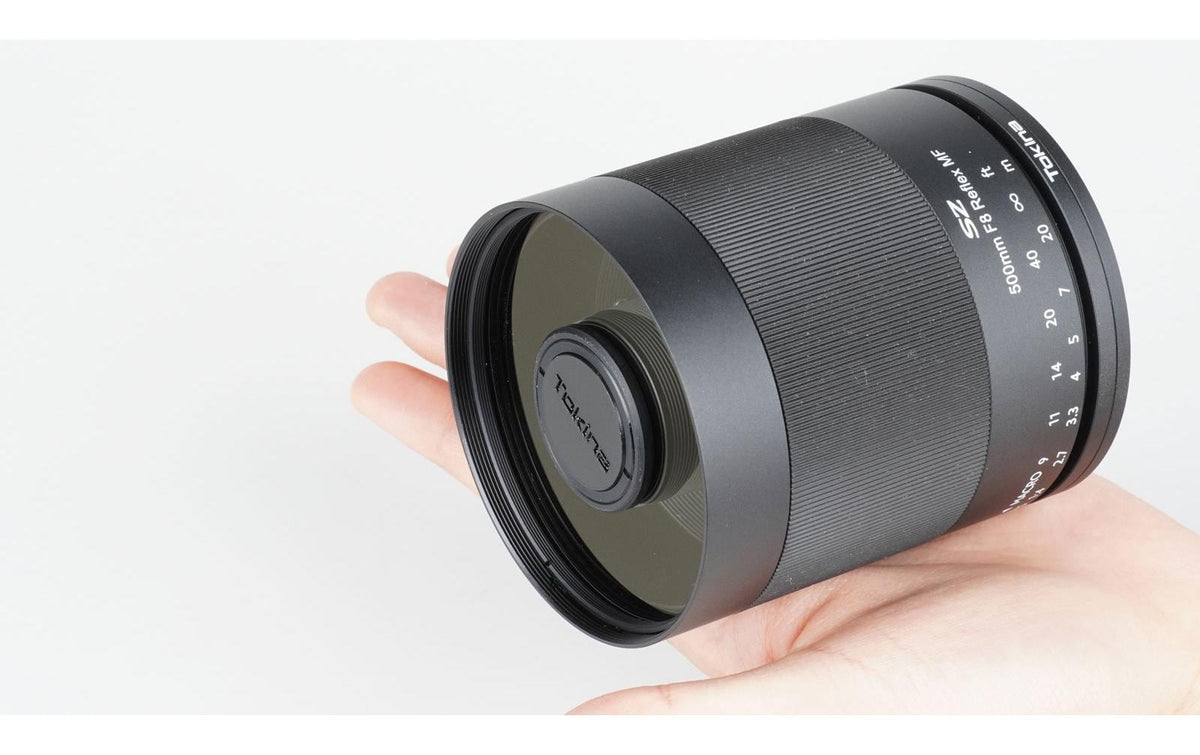 Tokina SZ Super Tele 500mm f/8 Reflex MF Objektiv – Canon EF – Vollformat – 72 mm Filter
