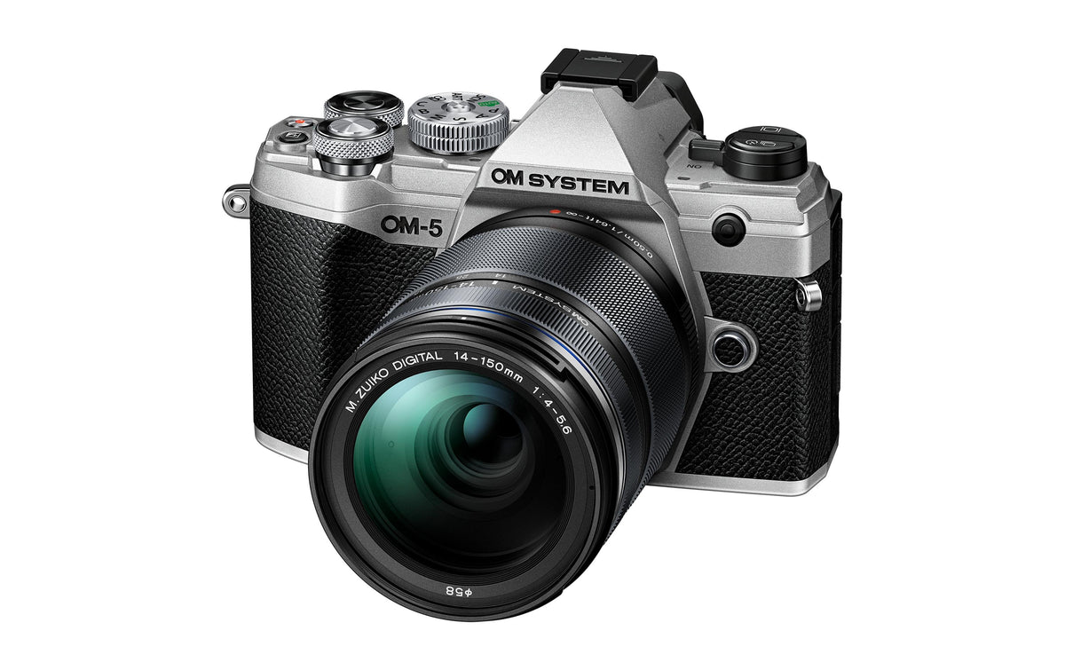 Olympus OM System OM-5 Kit M.Zuiko ED 14–150mm f/4–5.6 II – 4/3", 20,4 MP, 4K, silber