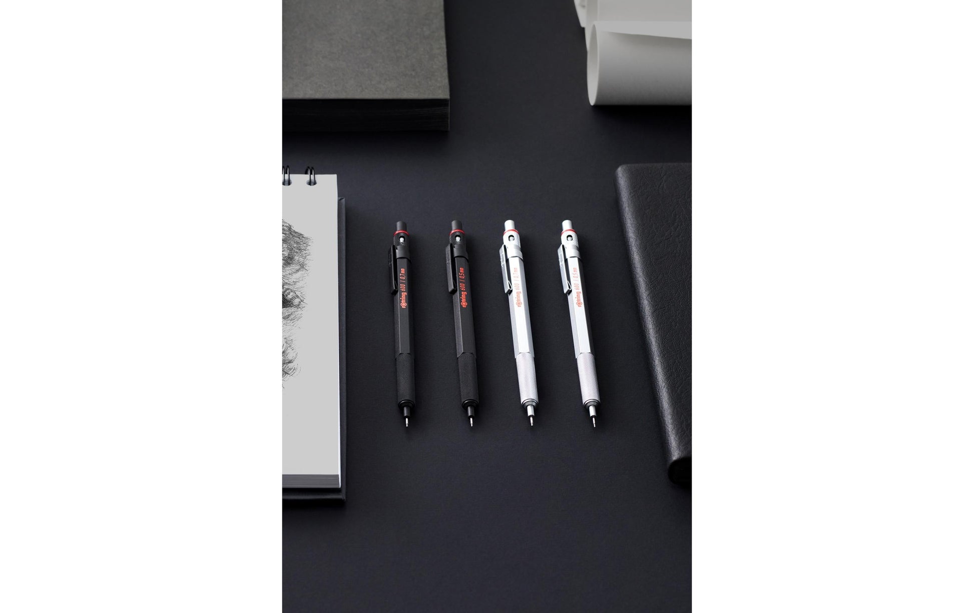 Rotring Kugelschreiber – Silber, Metall