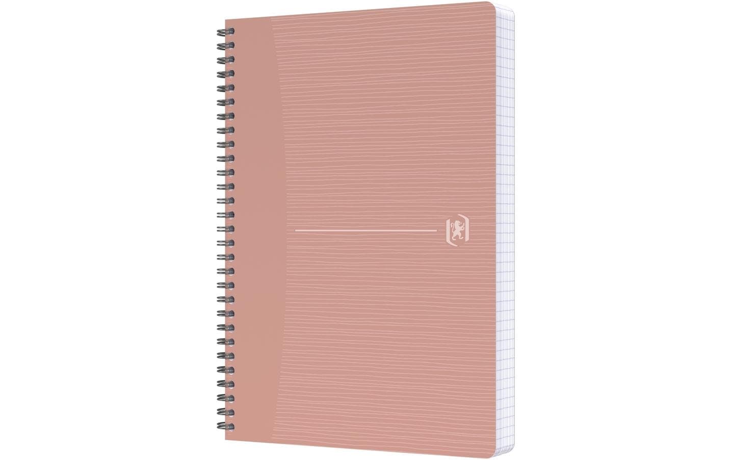 Oxford Collegeblock A5, liniert, Spiralbindung, 90 Blatt, 90 g/m² – sortiert, für SCRIBZEE App