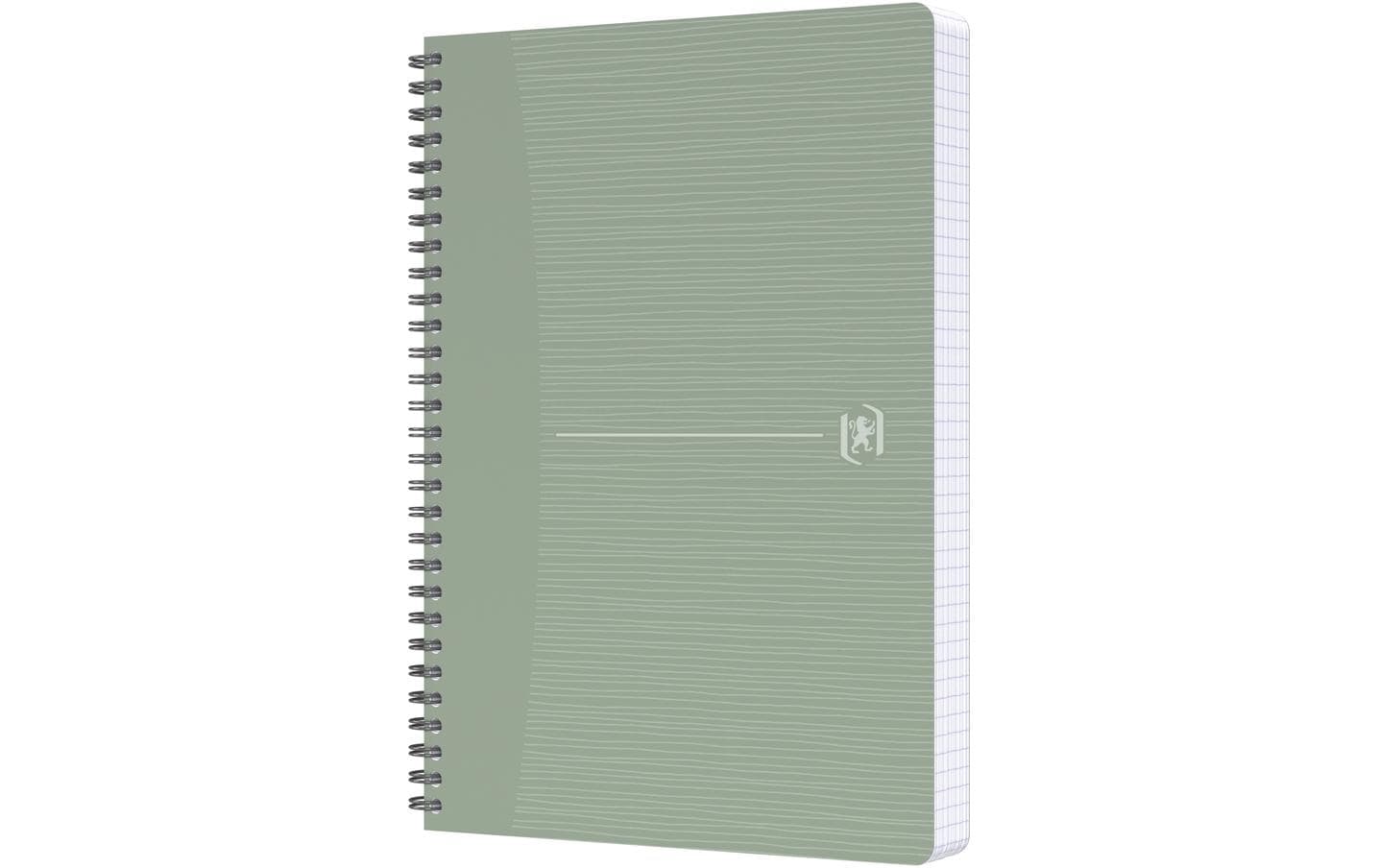 Oxford Collegeblock A5, liniert, Spiralbindung, 90 Blatt, 90 g/m² – sortiert, für SCRIBZEE App
