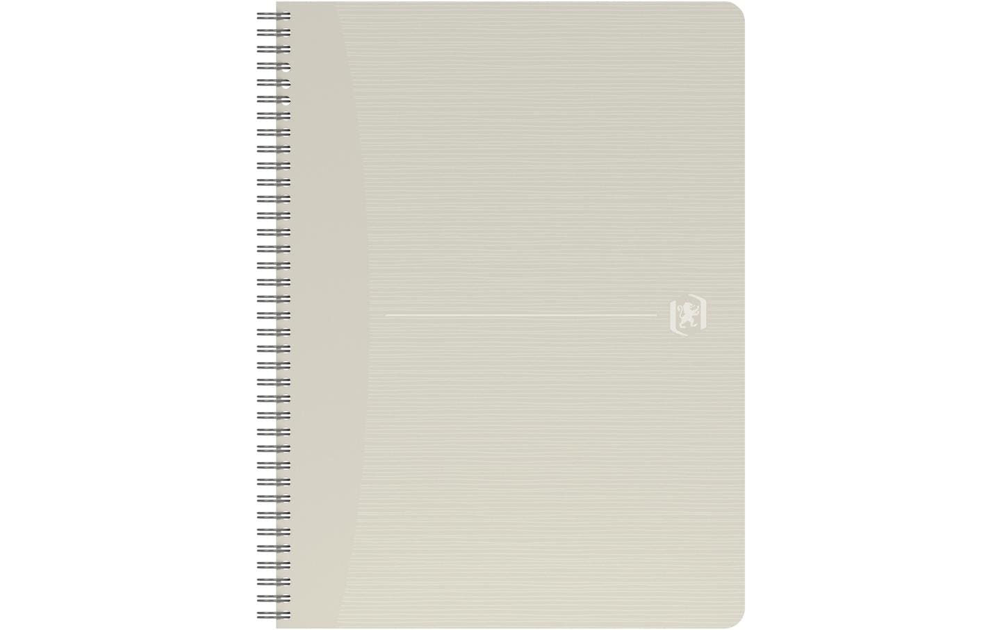 Oxford Mein RecUP Spiralbuch – A4 – kariert 5 mm – 90 Blatt – 90 g/m² – Doppelspirale, naturfarben, PEFC