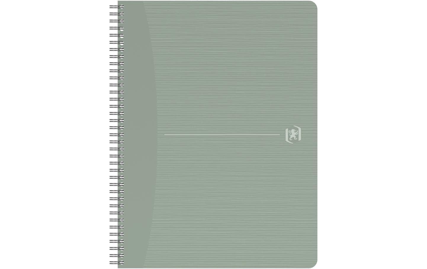 Elba Collegeblock A4, kariert, Spiralbindung, 90 Blatt, 90 g/m² – grün, für SCRIBZEE App