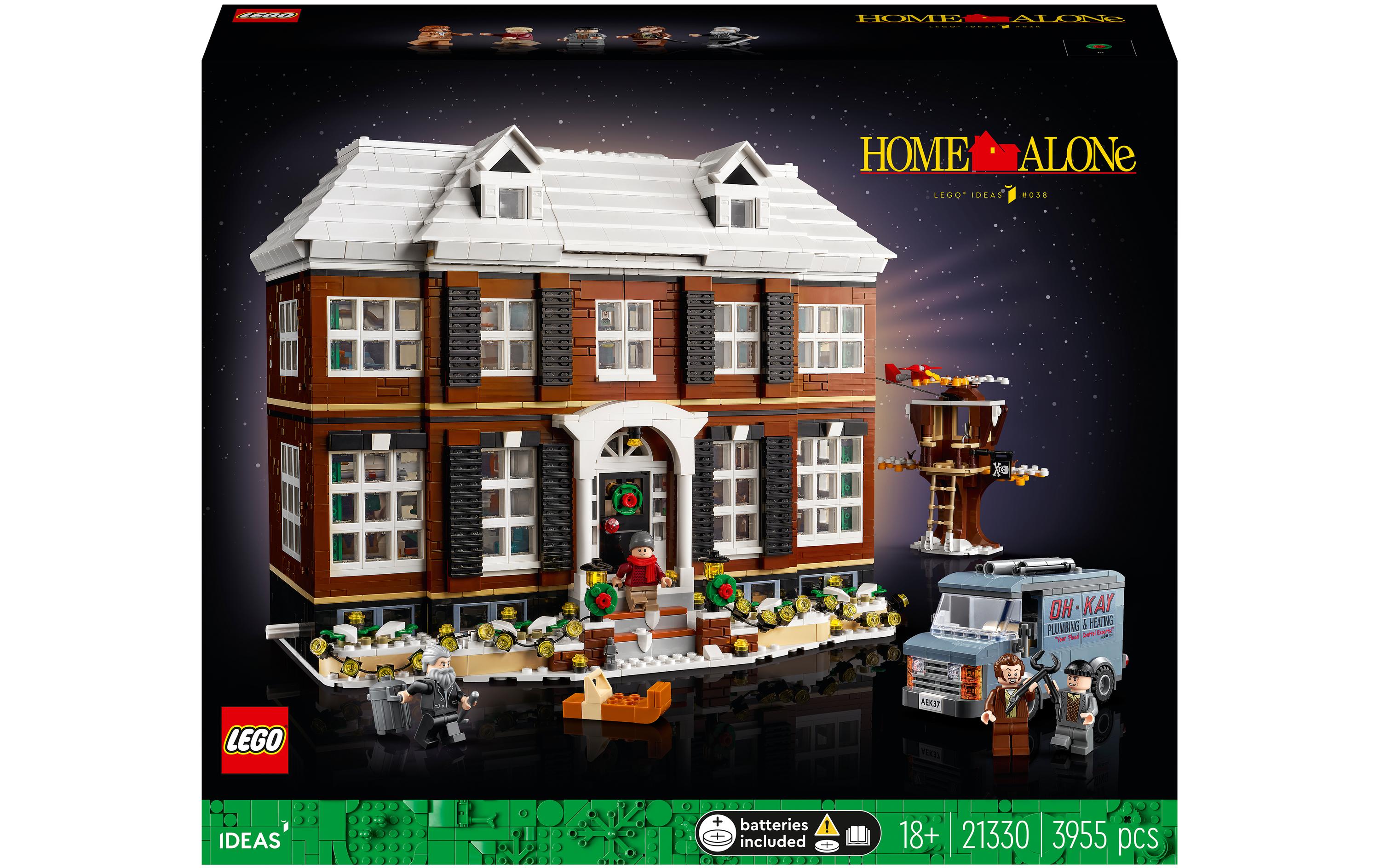 LEGO Ideas 21330 3D Puzzle Home Alone – 3955 Teile – 34 × 27 × 37 cm – ab 18 Jahren