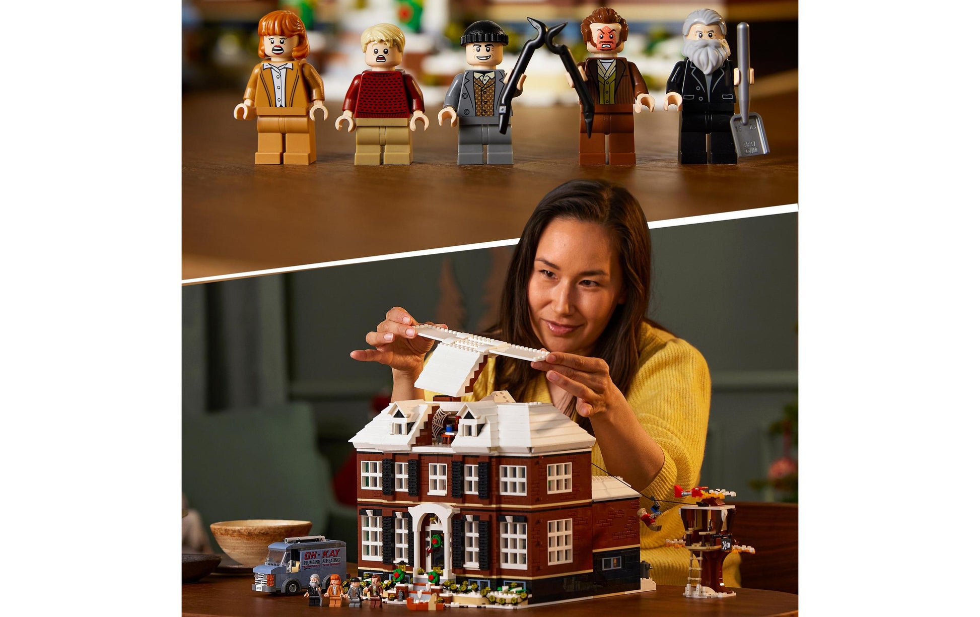 LEGO Ideas 21330 3D Puzzle Home Alone – 3955 Teile – 34 × 27 × 37 cm – ab 18 Jahren