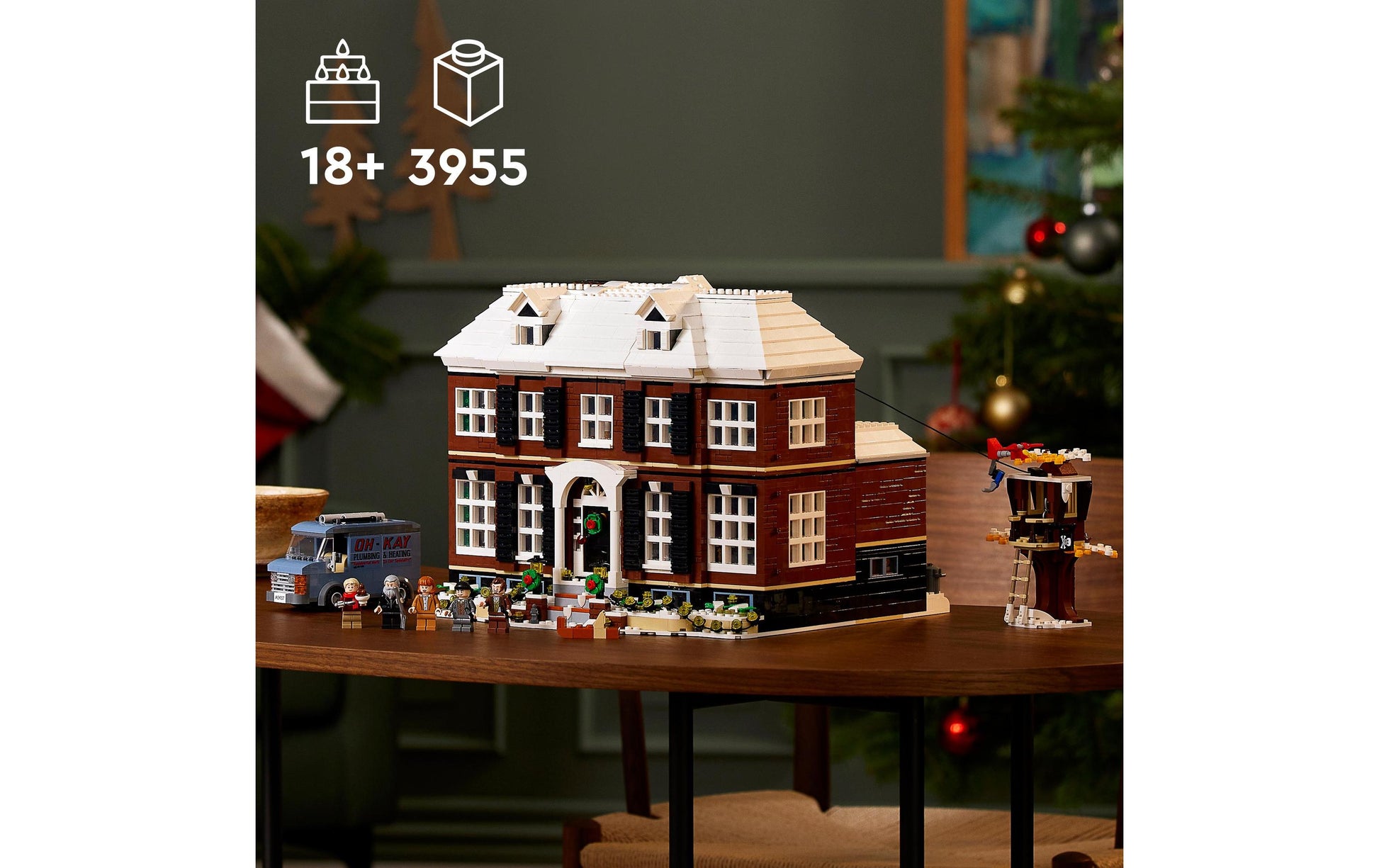 LEGO Ideas 21330 3D Puzzle Home Alone – 3955 Teile – 34 × 27 × 37 cm – ab 18 Jahren