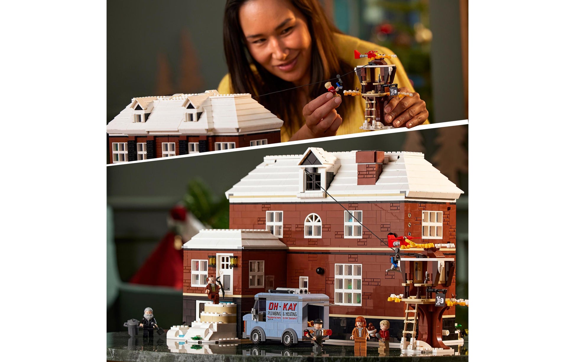 LEGO Ideas 21330 3D Puzzle Home Alone – 3955 Teile – 34 × 27 × 37 cm – ab 18 Jahren