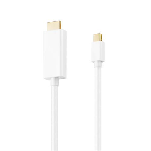PureLink Mini-DisplayPort auf HDMI Kabel 1080p – 1 m – Weiss