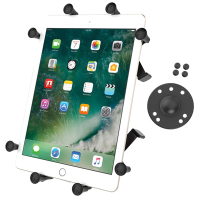 RAM Mounts Tablet-Tischhalterung – 8,9–10,1", modular erweiterbar, für RAMMOUNT-System – Schwarz