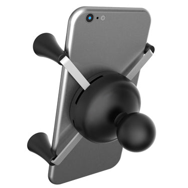RAM Mounts Universal X-Grip Halterung – Auto-Halterung – für RAMMOUNT-System – 47,6–82,6 mm – Schwarz