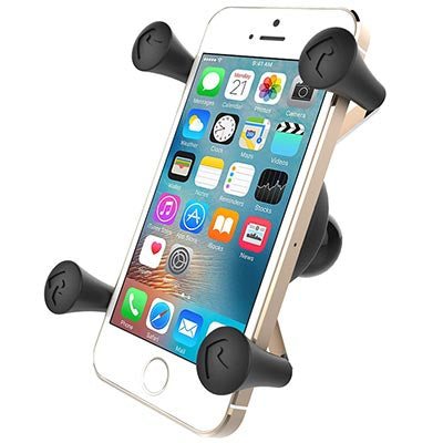 RAM Mounts Universal X-Grip Halterung – Auto-Halterung – für RAMMOUNT-System – 47,6–82,6 mm – Schwarz