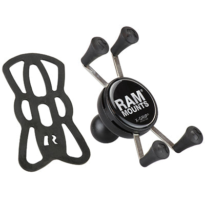 RAM Mounts Universal X-Grip Halterung – Auto-Halterung – für RAMMOUNT-System – 47,6–82,6 mm – Schwarz
