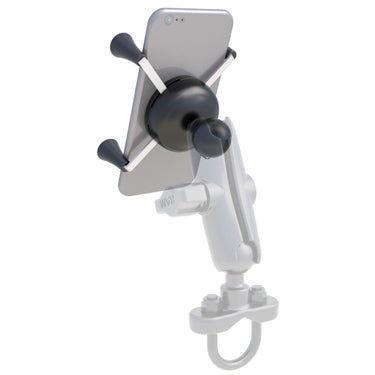 RAM Mounts Universal X-Grip Halterung – Auto-Halterung – für RAMMOUNT-System – 47,6–82,6 mm – Schwarz