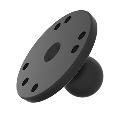 RAM Mounts RAM-B-202U – Montagebasis (rund), 1 Ball – für RAM Mount Systeme, Schwarz
