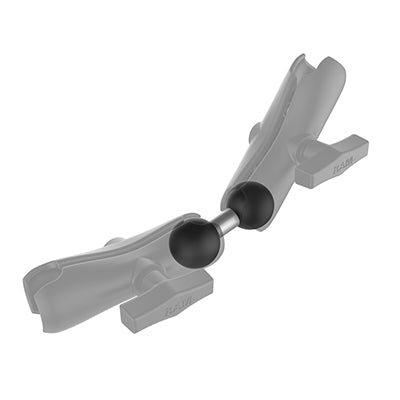 RAM Mounts RAM-230U – Adapter für 1,5" Ball, Aluminium, Schwarz