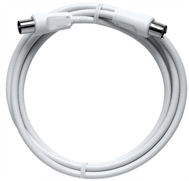 Axing Koax-Antennenkabel (IEC) – 7,5 m – Weiss