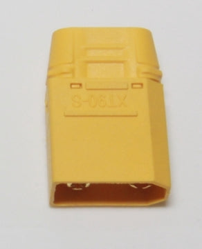 EP Product XT90-S Stecker, 2 Stk., mit Kabelschutz – Gelb