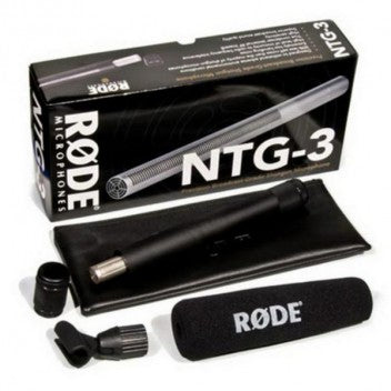 RØDE NTG-3B – Mikrofon-Set, XLR, Keule/Richtrohr, Kondensator, Video, Schwarz