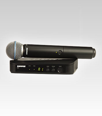 Shure BLX24E/B58-M17 – Mikrofon-Set, Funk & XLR, Niere, Dynamisch