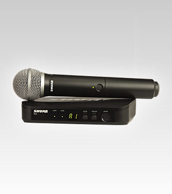 Shure BLX24E/PG58-M17 – Mikrofon-Set, Funk & XLR, Niere, Dynamisch