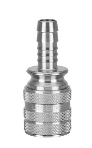 Alba-Krapf 10011 Kupplung – Messing, max. 16 bar – für 13 mm (1/2") Wasserschlauch