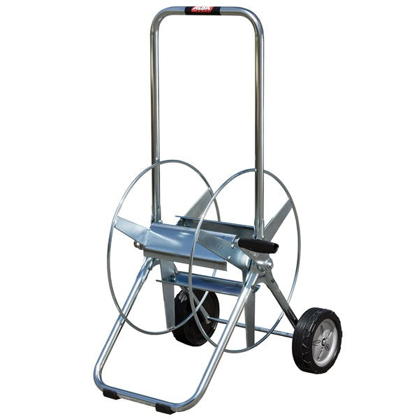 Alba-Krapf Iron Man Serie II Schlauchwagen 100 m – B 530 × H 947 × T 562 mm, für 3/4" Wasseranschluss