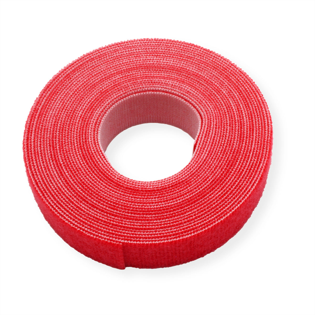 Velcro Klettbandrolle, 20 mm × 25 m, Rot