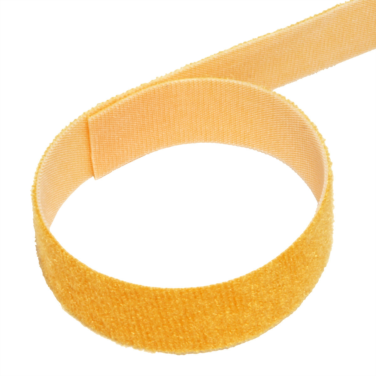 Velcro Gummibänder – 20 × 25000 mm, Gelb, 311 g