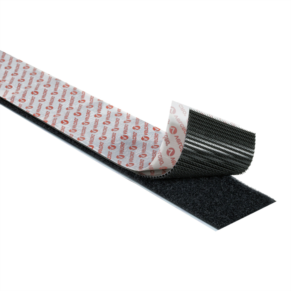 Velcro Selbstklebendes Klettband – 50 mm × 5 m, schwarz