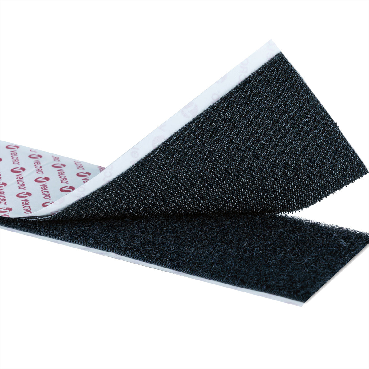 Velcro Klettband Extreme Stärke – 50 mm × 25 m, schwarz, selbstklebend