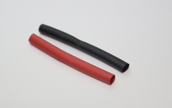 EP Product Schrumpfschlauch-Set, 2 Stk., Ø 12 mm × 1 m – schwarz/rot