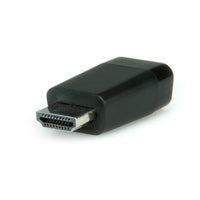VALUE HDMI zu VGA Adapter – 1920 × 1200 @ 60 Hz, aktiv – für Notebook/Beamer – Schwarz