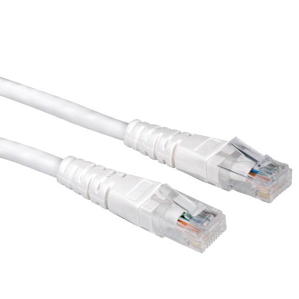 VALUE Patchkabel – Cat6 U/UTP, 10 m, weiss, RJ-45