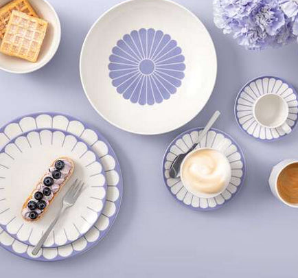 Villeroy & Boch Fleur bleu Espressotasse – 0,07 l, Porzellan, blau