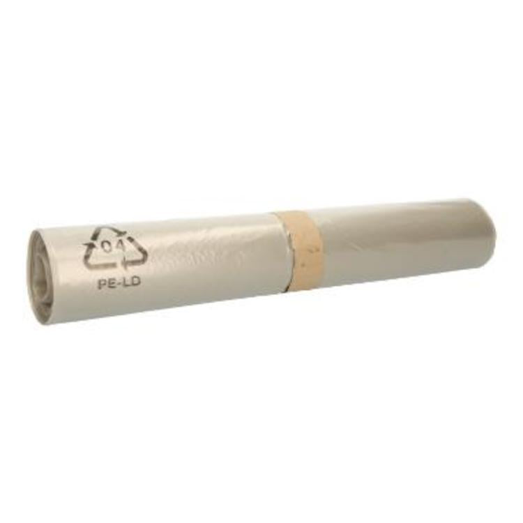 NoName Kehrichtsack – 120 l, LDPE, blau/transparent, 60 µm, 1000 × 800 mm, 10 Rollen à 25 Stk