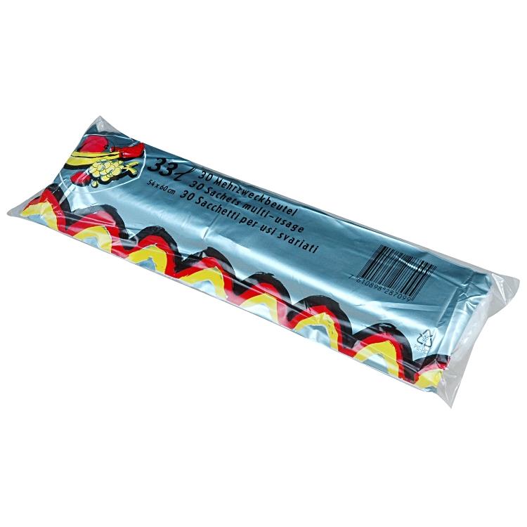 NoName Mehrzweckbeutel – 33 l, LDPE, transparent, 20 µm, 30 Stk