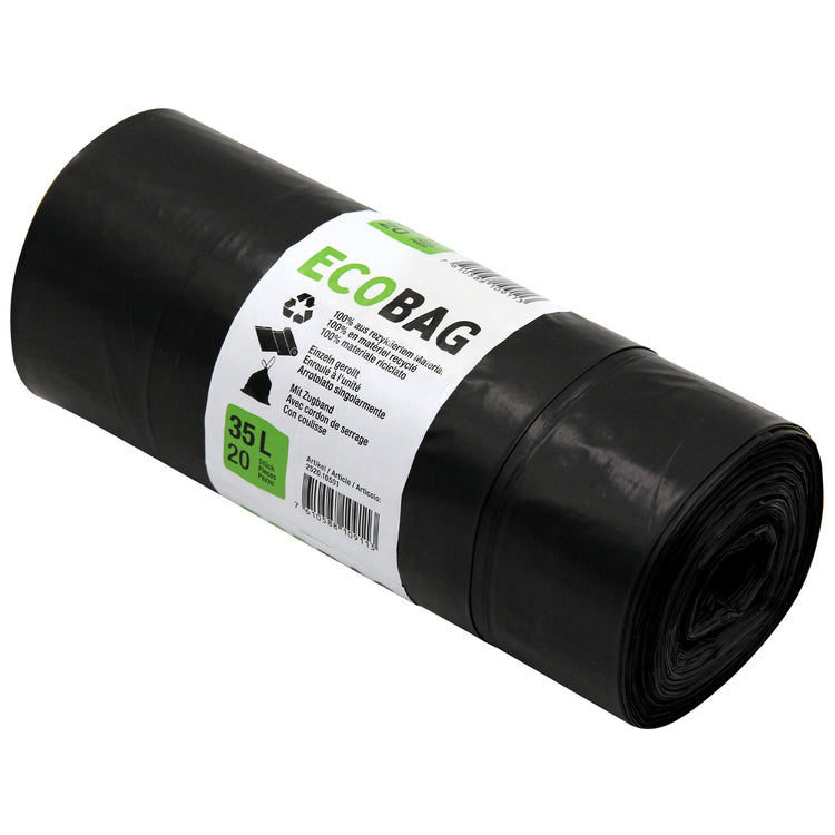 NoName Kehrichtsack – 35 l, LDPE, schwarz, 35 µm, 20 Stk