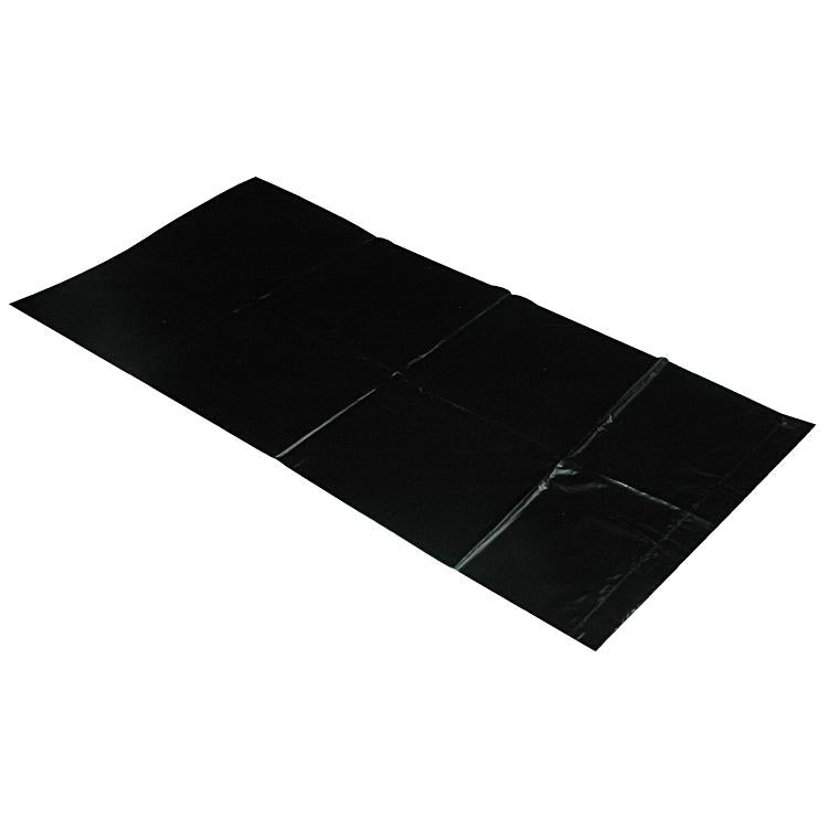 NoName Mehrzweckbeutel – 5–8 l, HDPE, grau, 10 µm, 180 × 120 × 380 mm, 50 Stk