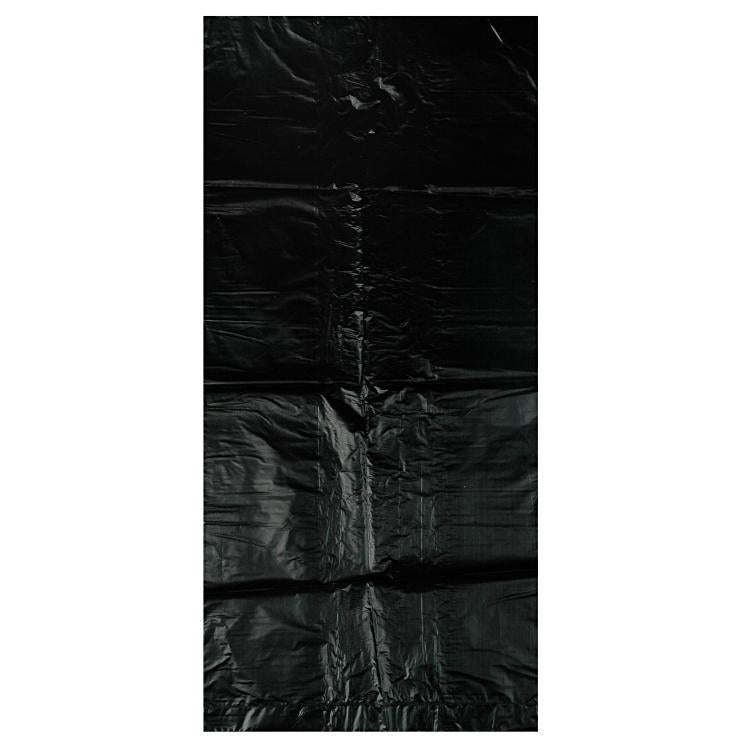 NoName Mehrzweckbeutel – 5–8 l, HDPE, grau, 10 µm, 180 × 120 × 380 mm, 50 Stk