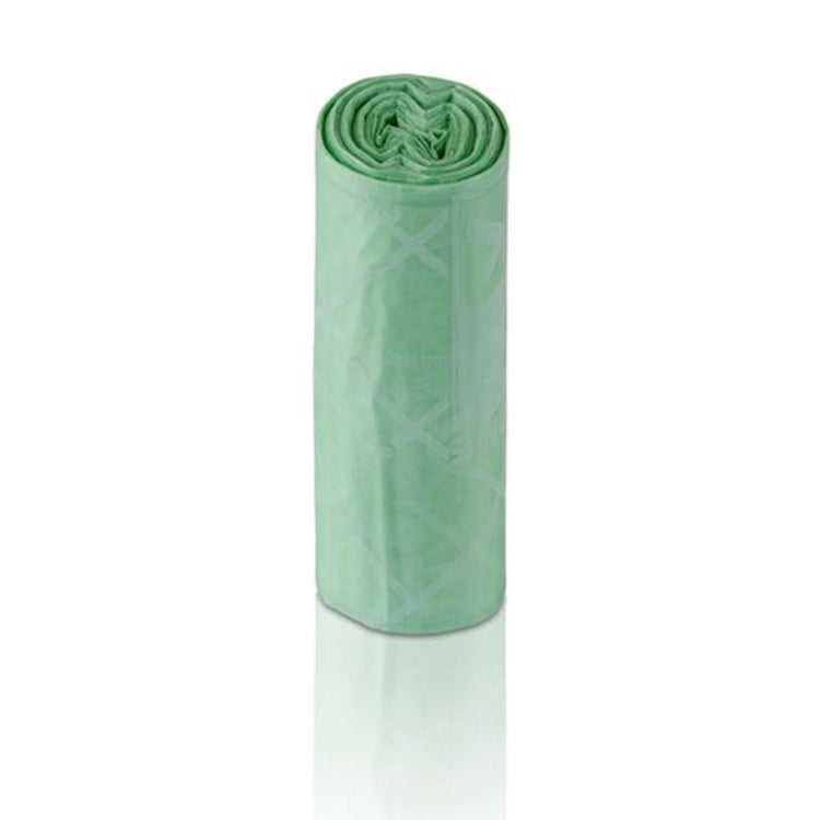 NoName Kompostierbeutel – 240 l, kompostierbar, grün, 25 µm, 1200 × 1400 mm, 5 Stk
