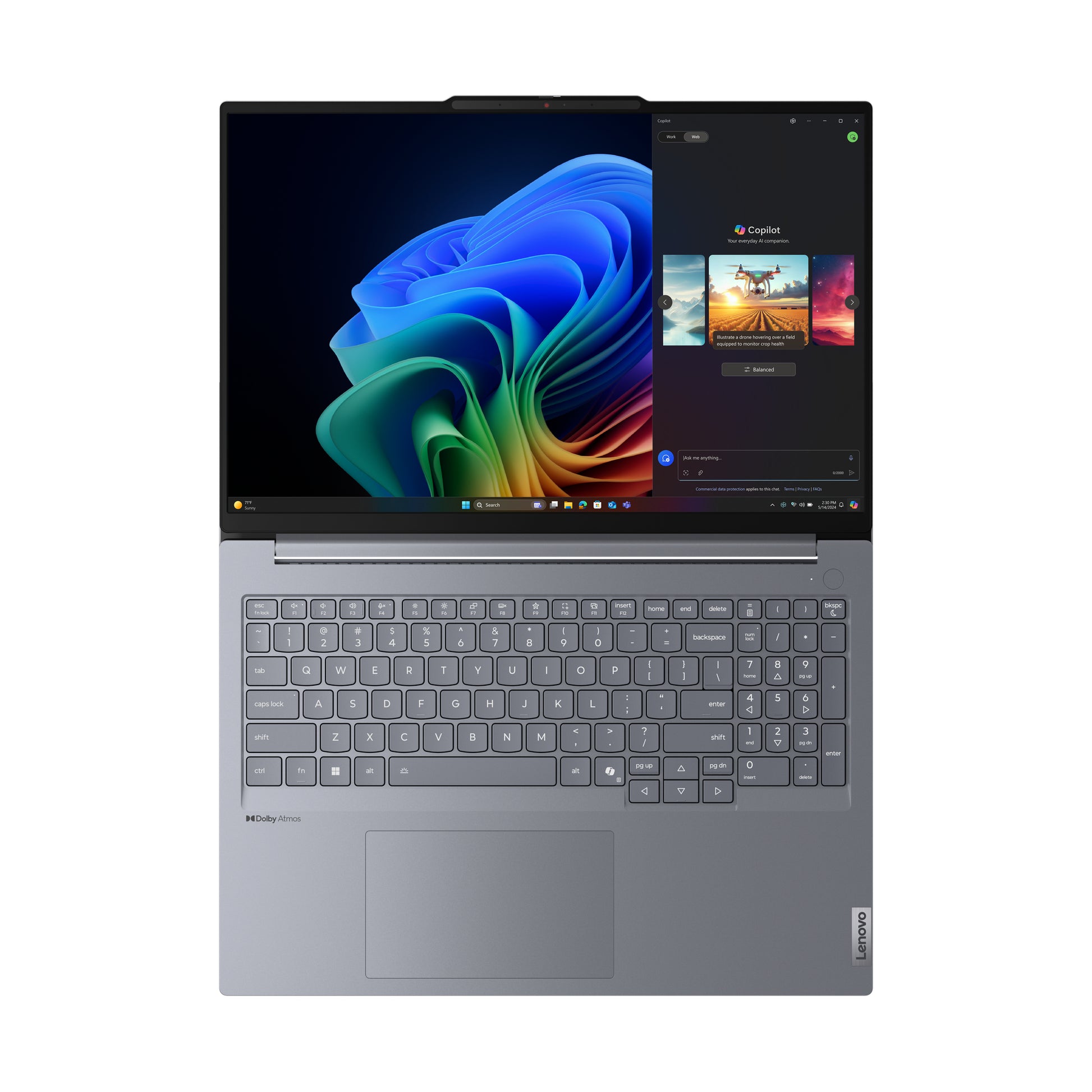 Lenovo ThinkBook 16 G7 QOY Copilot+ – Laptop – Windows 11 Pro